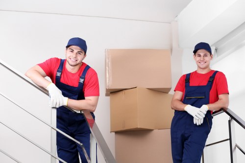 Man and van service helping with a local move in Shacklewell