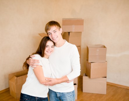 Office packing services in Shacklewell with labeled boxes and equipment