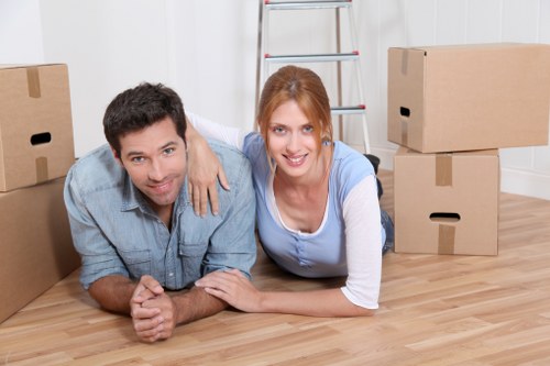 Settled new home after house removals in Shacklewell