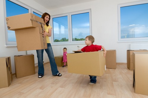 Urban storage solution with neatly arranged belongings