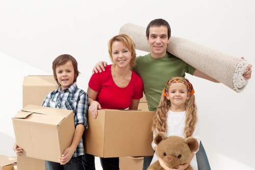 Clean and secure furniture storage facility in Shacklewell
